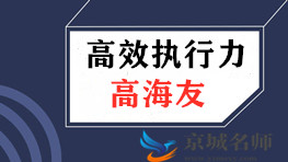 高海友《高效团队之执行力》